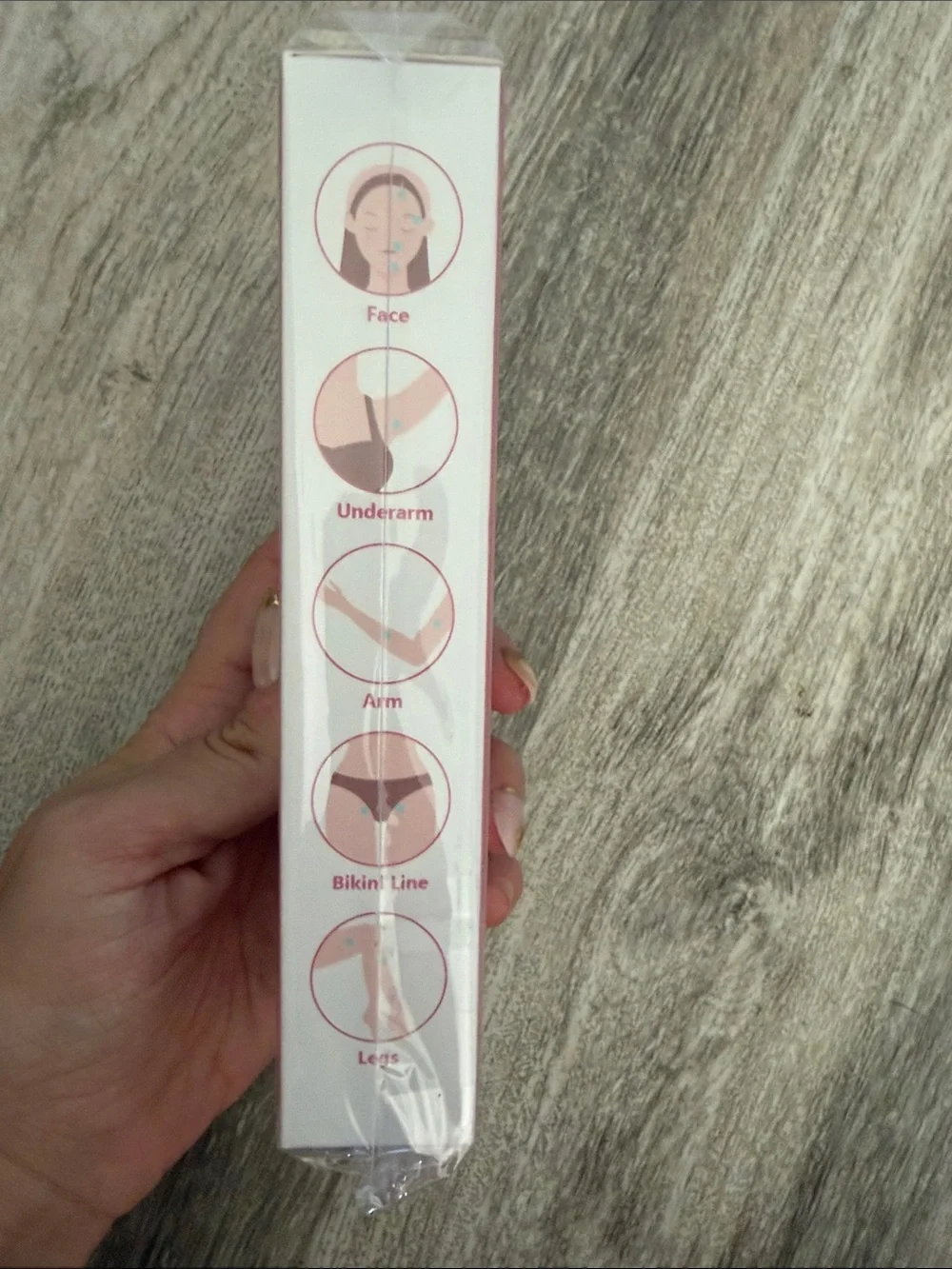 Multi Functional Shaver - White with Rose Gold Accents